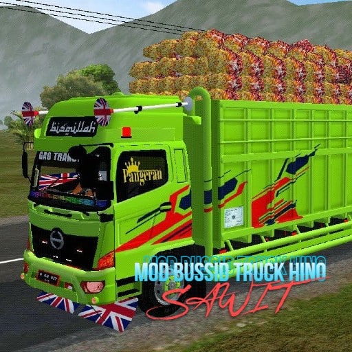 Truck Hino 500 Muatan Sawit