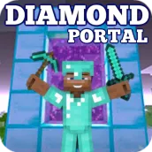 Mod Portal Diamond for MCPE