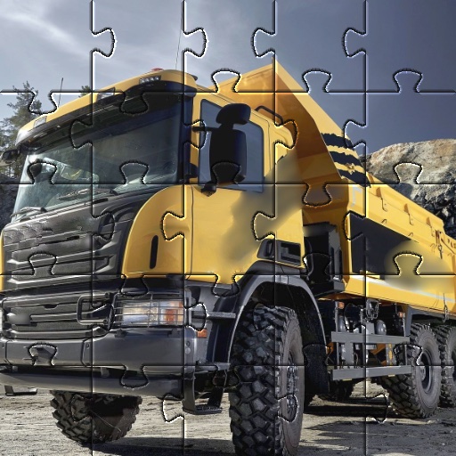 Jigsaw puzzles Swedish trucks