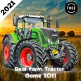 Real 3D Farm Tractor Game 2023