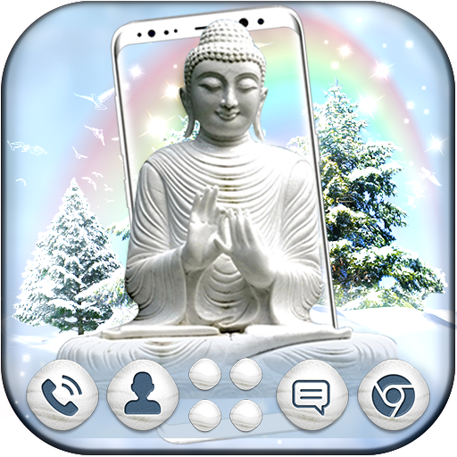 Holy Buddha Launcher Theme