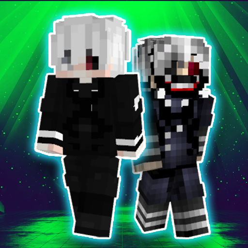 Kaneki Skins For MCPE