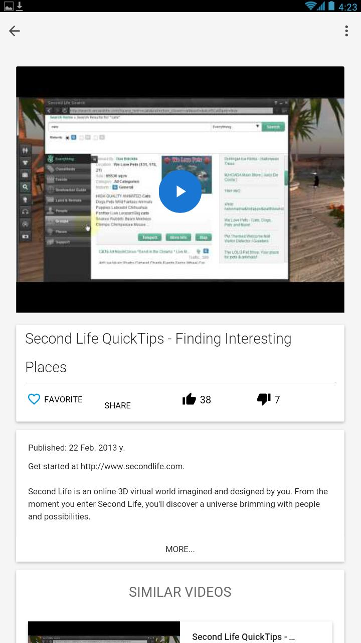 Download APKFUN Second Life Tutorials android on PC