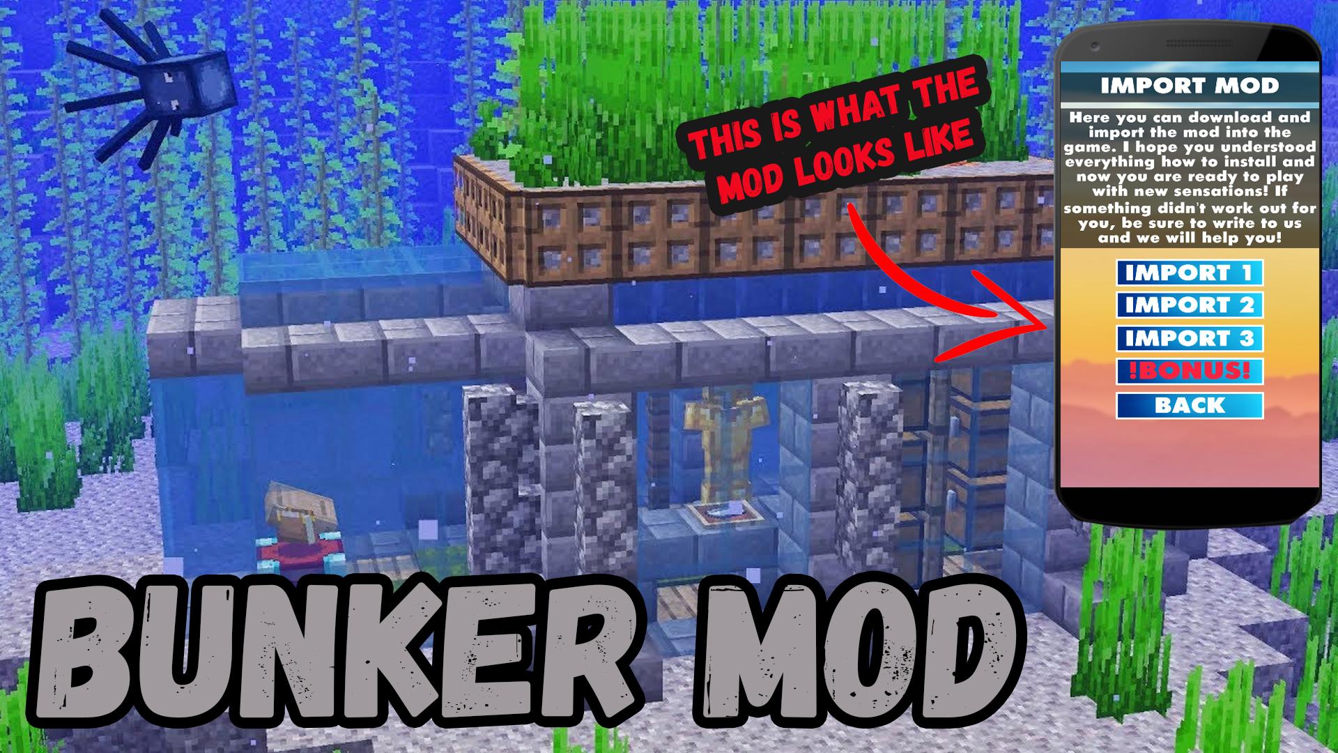 Скачать Bunker Mod For Minecraft на ПК | Официальный представитель GameLoop