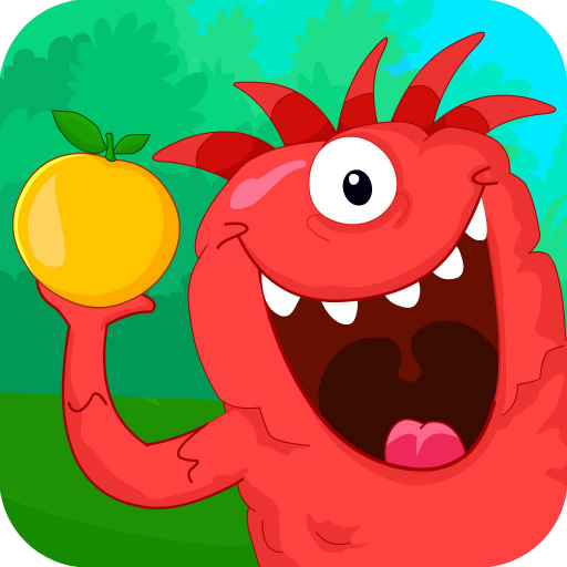 Fruits Jigsaw Puzzles For Kids - Feed The Monsters