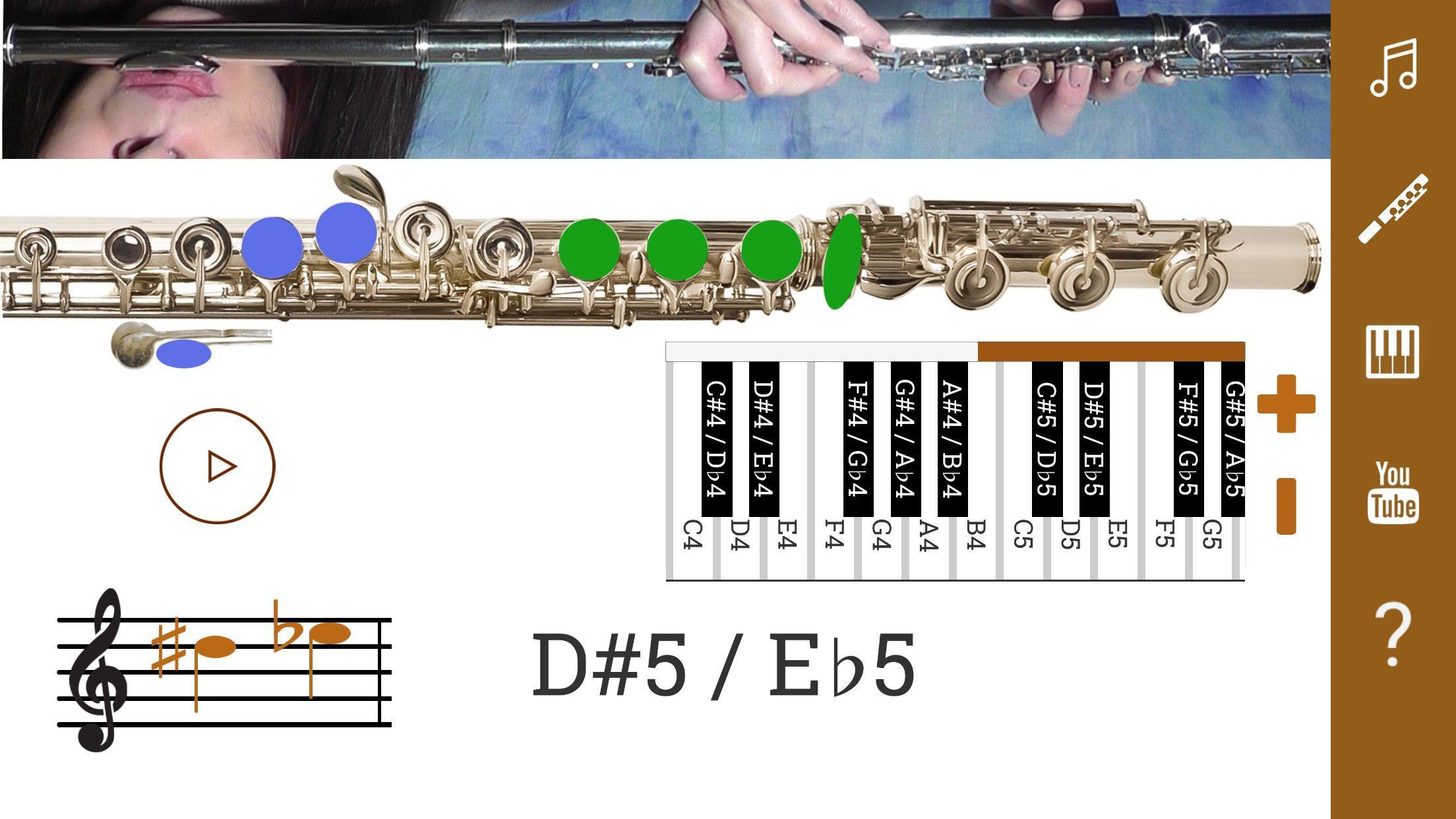 Download 2D Flute Fingering Chart android on PC