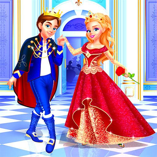 Vestir Cinderela e Príncipe
