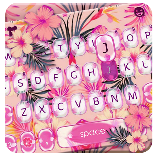 Summer Floral Keyboard Theme