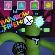 Green Rainbow Friends FNF Mod