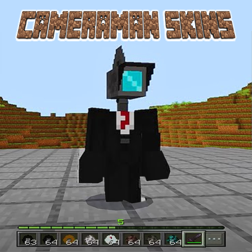 Cameraman Skin For Minecraft