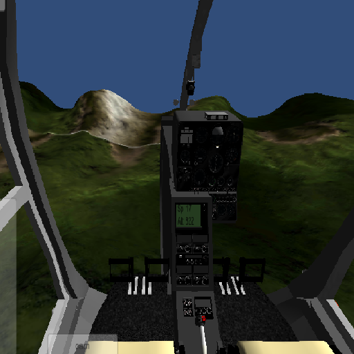 Helicopter simulator