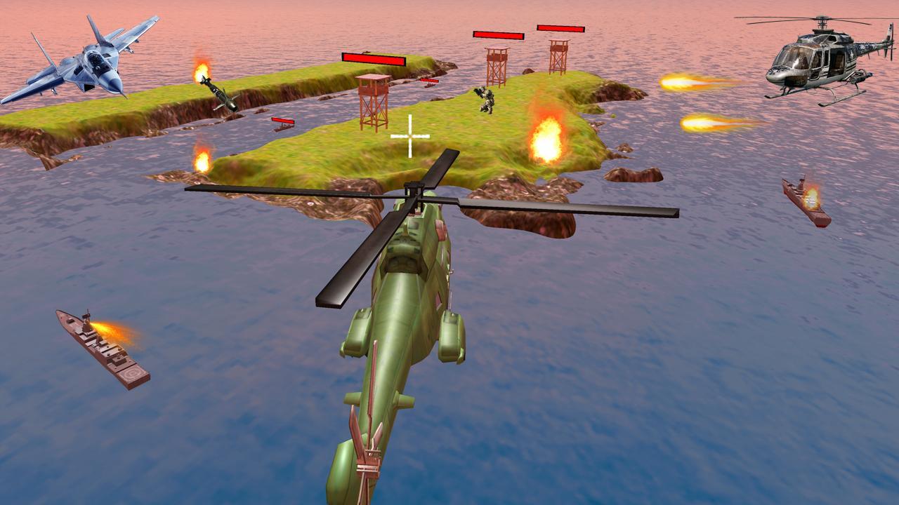 Скачать Helicopter Gunship Battle - военная игра 3D Air на ПК | Официальный  представитель GameLoop