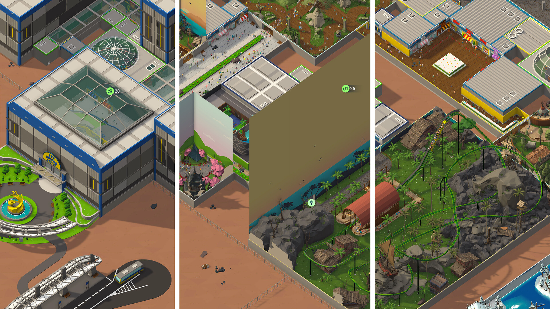 Indoorlands PC Review: Simple Yet Challenging Park Management Simulator