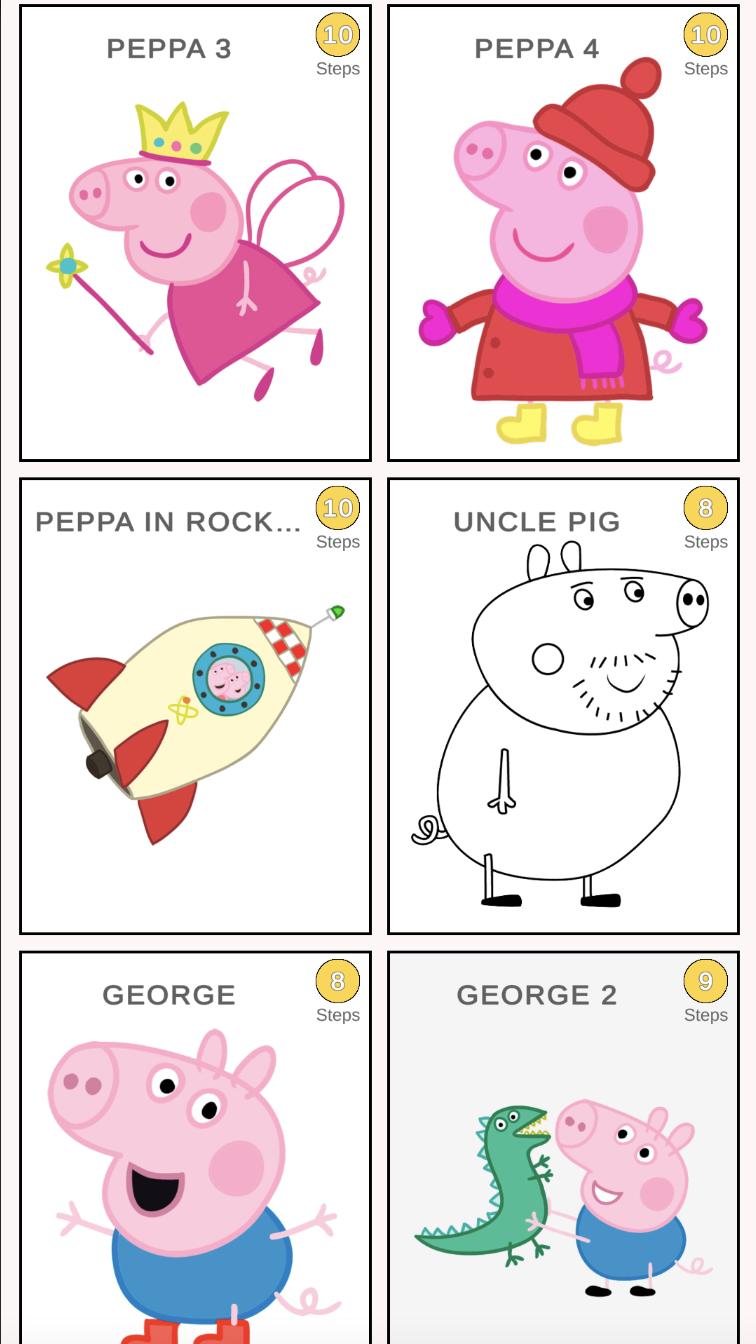 COMO DESENHAR O GEORGE DA PEPPA PIG (FÁCIL) /// HOW TO DRAW GEORGE