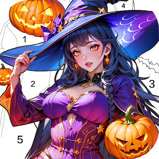 Halloween Coloring Games