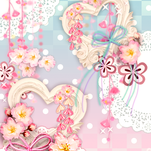 Japanese Lace Wallpaper Theme