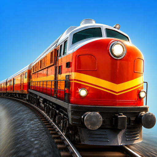 3D Train Rush Simulator