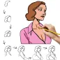 How to draw step by step
