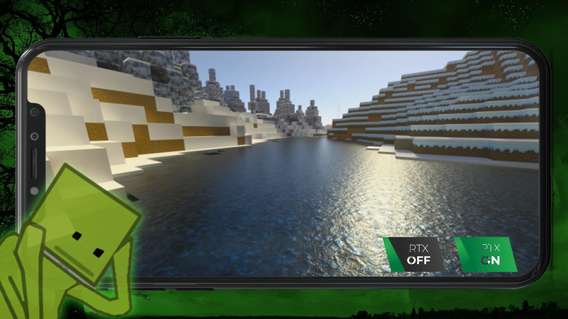 Download RTX Shaders For Minecraft Mod android on PC