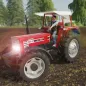Farming tractor freight transp