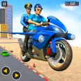 Flying Police Bike Games