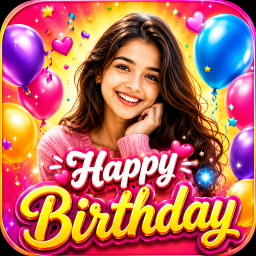 Birthday Photo Frame 2026 app