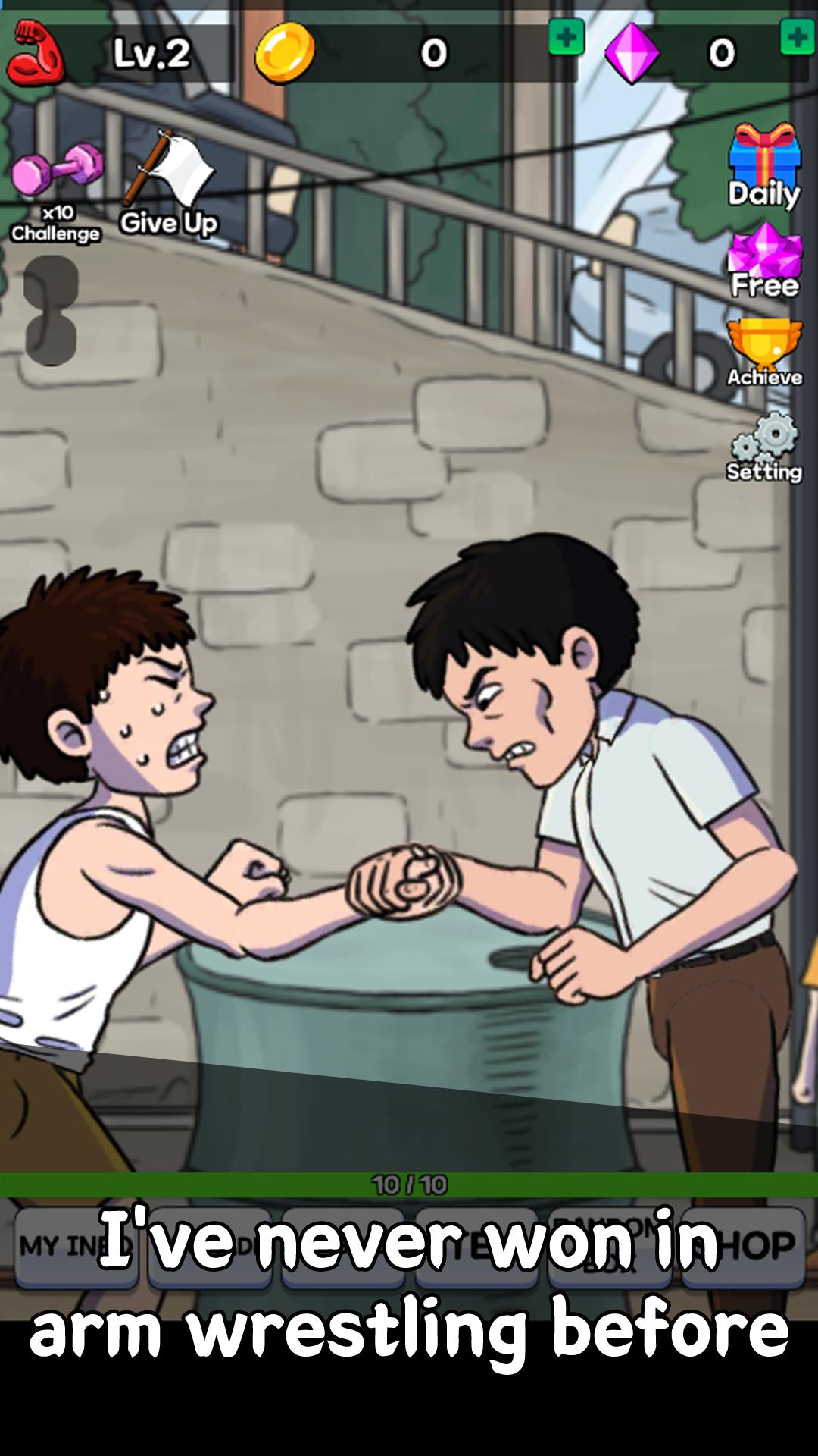 Скачать Arm Wrestling Clicker на ПК | Официальный представитель GameLoop