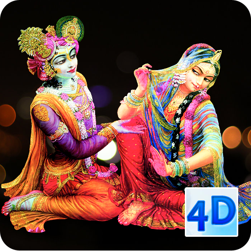 4D Radha Krishna Live Wallpaper