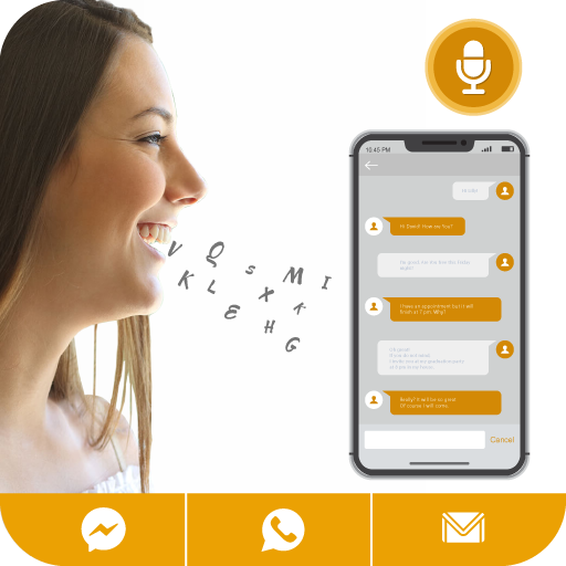 Write Message by Voice: Write 