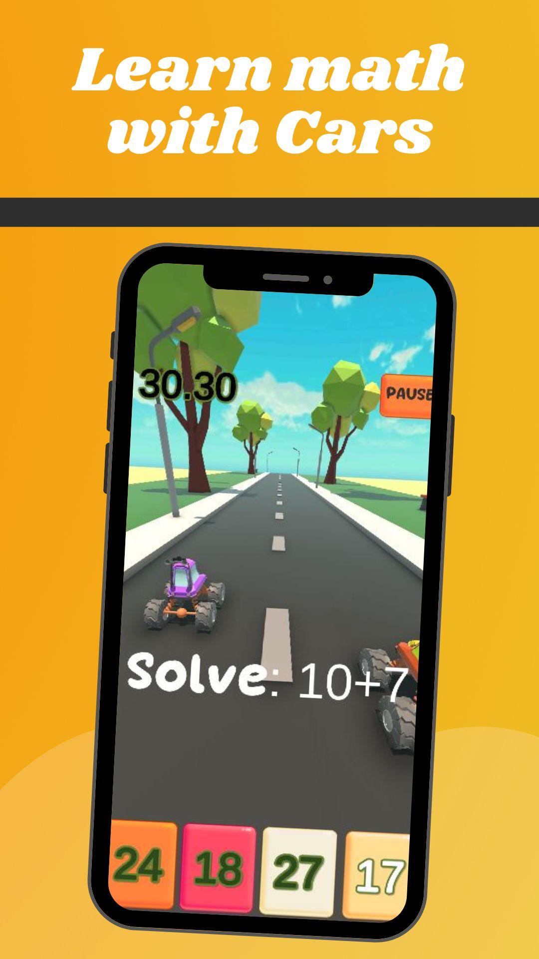 Download Math Race cool math games android on PC