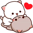 Mochi Cat Animated Stickers