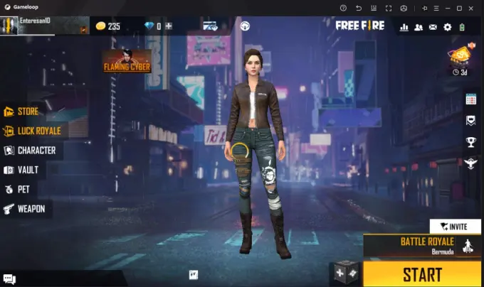 Garena Free Fire characters