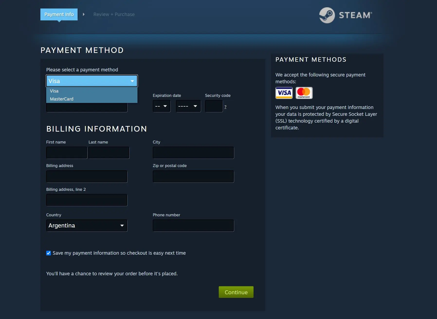 How to Register Steam Argentina account, Steam Region Change, Steam  Argentina Method 
