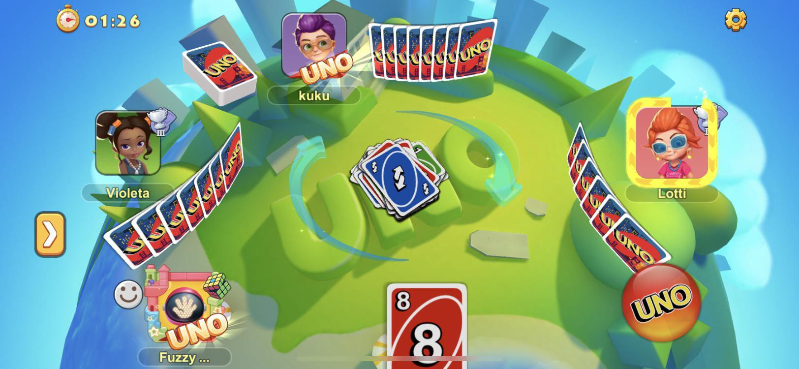 2v2 Mode, Uno Wiki