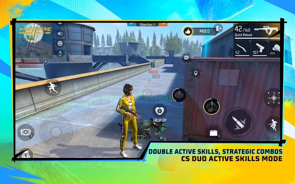 5 best combinations for Free Fire's new duo active skill mode